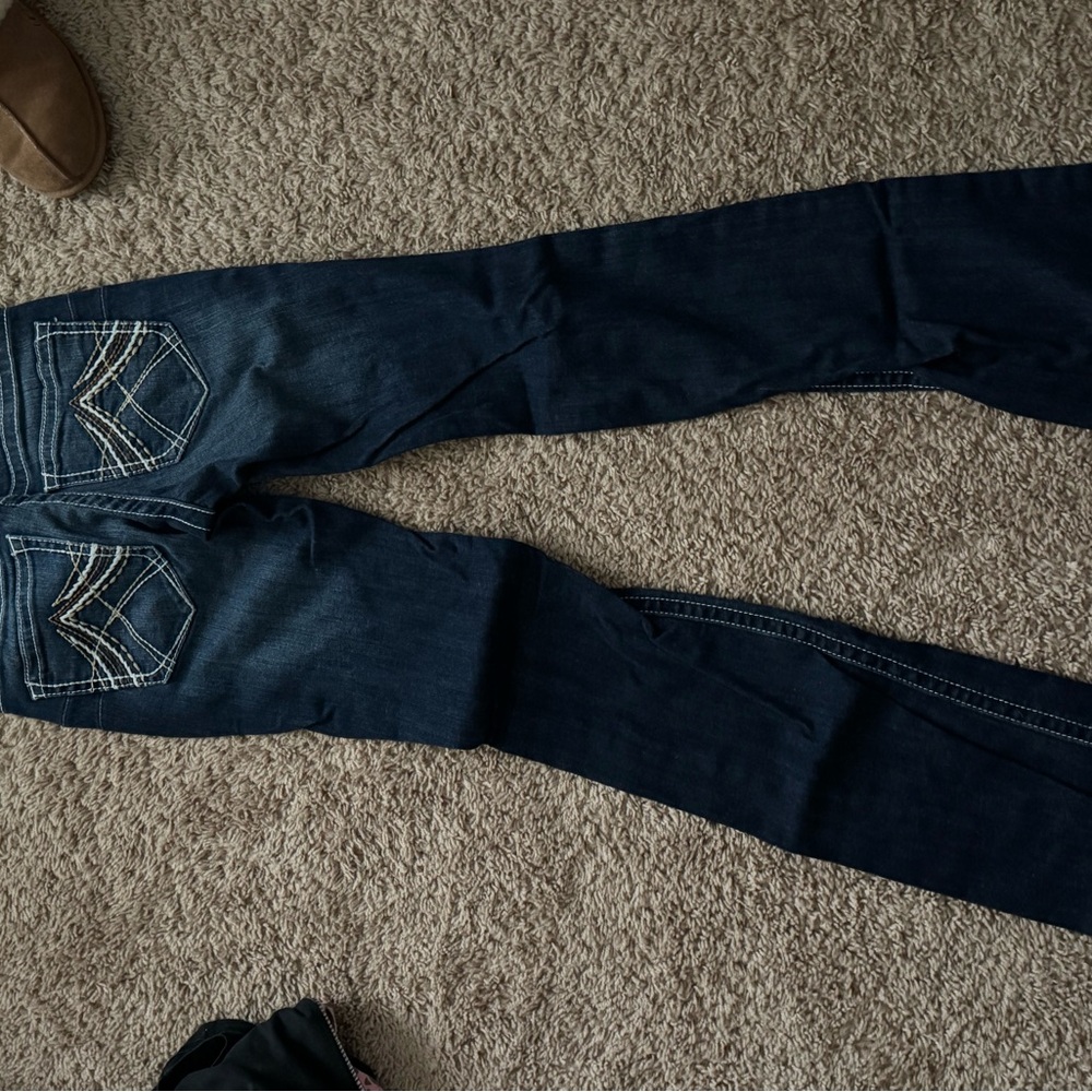 Ariat low rise boot cut jeans